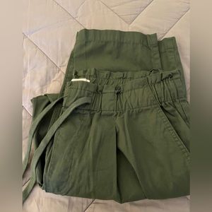 Loft green pants NWT